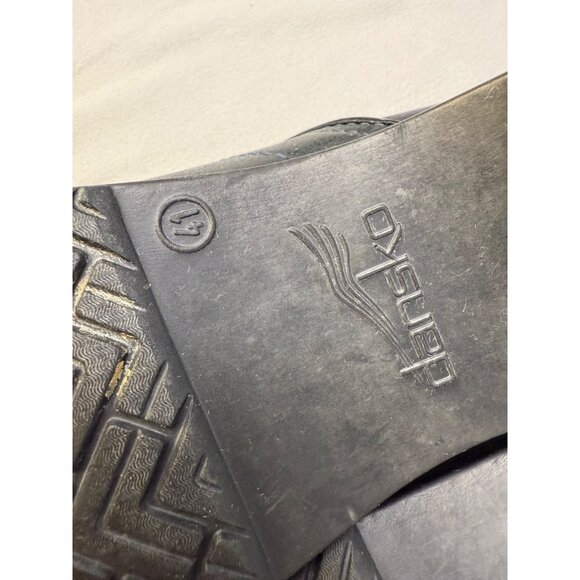 Womens Navy Suede Dankso Clogs - Size 41 - Picture 7 of 9